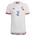 Belgia Toby Alderweireld #2 Koszulka Wyjazdowych MŚ 2022 Krótki Rękaw